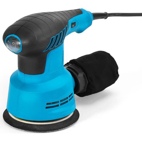 Ponceuse à Disque Électrique 5 Pouces pour Murs et Bois avec Raccord Aspirateur Kit de Ponçage Domestique (1/5)