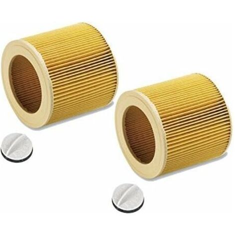 Filtre à cartouche pour Karcher WD2 wd3 MV3 etc. comme 6.414-552.0 - 2pcs (1/5)