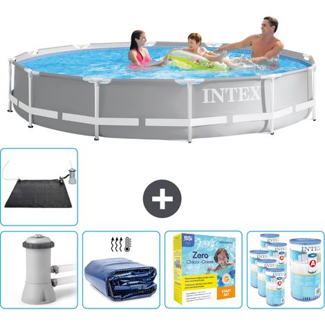Prism Frame Pool Rund - 366x76 cm - 6-teilig SCB25 (1/5)