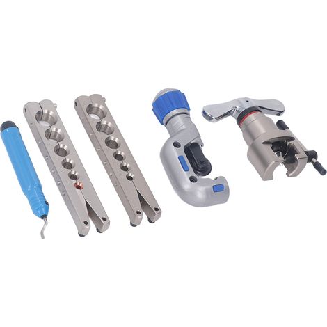 Kit d'outils à évaser, écarteur de tuyaux excentrique, kit d'outils à évaser lourds, cône à 45 degrés (1/5)