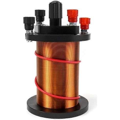 Bobine d'induction de démonstration avec bobine primaire, bobine secondaire et aimant cylindrique pour l'enseignement de la physique JP (1/5)
