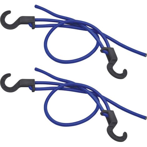 Lot de 2 sandows réglables diamètre 8mm longueur 120cm