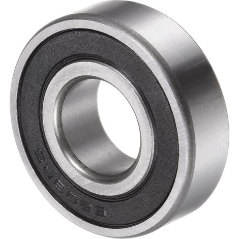 6203-2RS 17x40x12mm Billes Roulements x 1 Pièce Carbone Acier pour Machines et Outils, Roulement à Bille à Gorge Profonde [Double Scellé] (1/5)