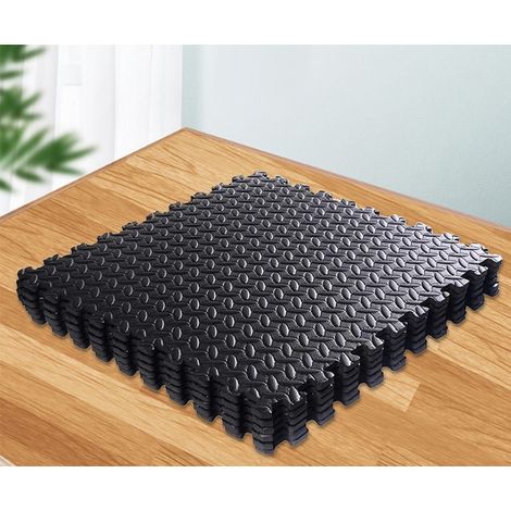 Skecten – Lot de 20 tapis de protection de sol puzzle 30x30cm – Mousse EVA antidérapante – Isolation acoustique et thermique – Pour gym et jeux enfants (1/5)