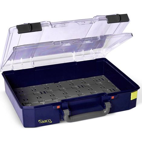 raaco CL-LMS 80 4x8-0/DL Valigetta per minuteria (L x A x P) 337 x 69 x 278 mm Contenuto 1 pz. (1/5)