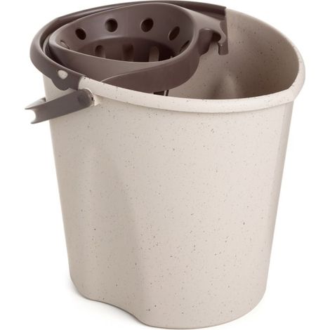 CUBO ESCURRIDOR OVAL ECO BEIGE 12L