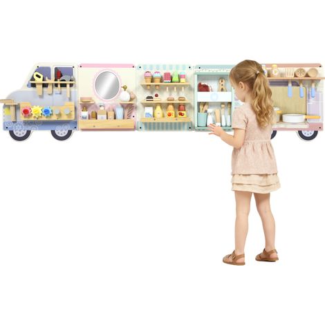 Jouet pour chat à ventouse, baguette interactive avec clochette et plumes colorées, jouet d'éveil et de chasse (1/5)