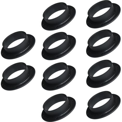 10 X Black Bicycle Bottom Bracket Cover BB Protector Bearing Cap Dustproof Protections for MTB Mountain Road Bike