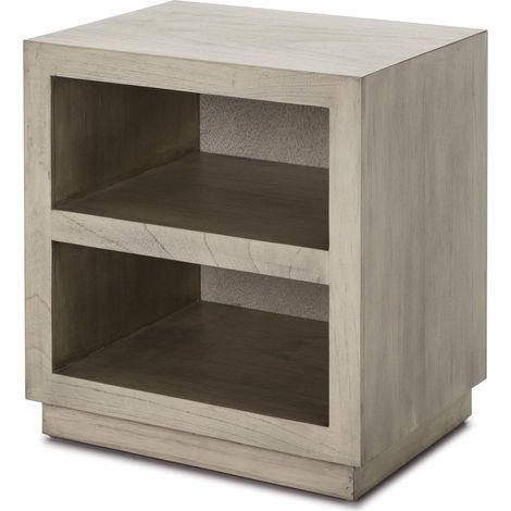 Table de chevet arjonilla - Bois clair, gris, beige (1/2)