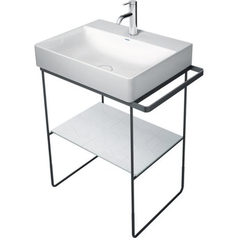 Console en métal DURASQUARE, hauteur réglable +50mm, pour WT 235360, chrome (1/4)