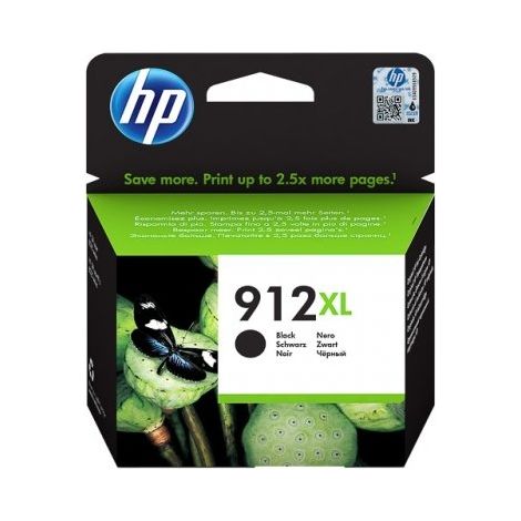 Cartouche d'encre HP 912XL (3YL84AE), noire