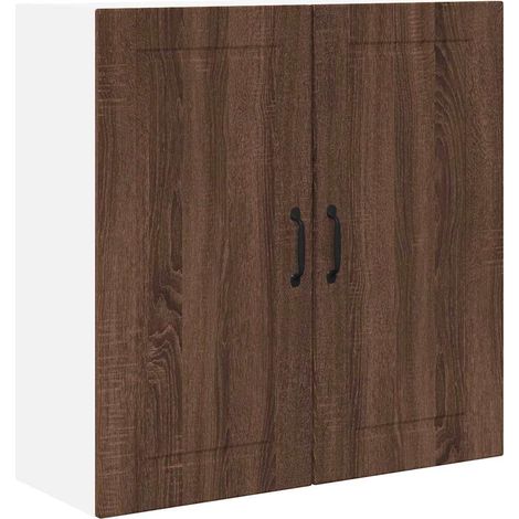 Meuble mural de cuisine,Armoire de cuisine avec étagère Chêne brun 80 x 31 x 80 cm CFW52661 (1/5)