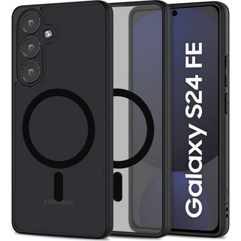 Tech-protect magmat magsafe galaxy S24 FE matt schwarz (1/5)