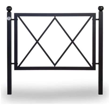 Transenna parapedonale Phoenix e modulo Giochipark acciaio zincato 117x5x108h - No