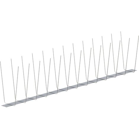 Sarei Taubenabwehr Typ 3 Spikes 50 x 11 cm stahl Dachabschlüsse (1/2)