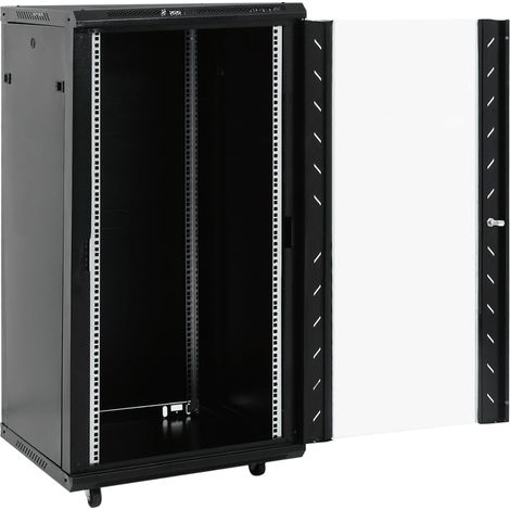 Maison Exclusive - Armadio di rete 22U con piedini girevoli 19" IP20 60x60x120 cm