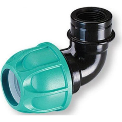 Codo 3-4" rosca 3-4" polietileno