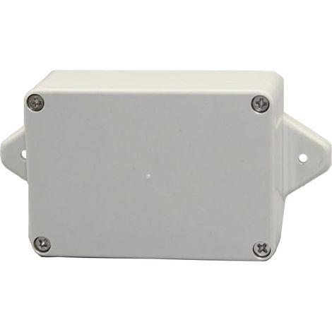1 Boîtier Électronique, Plastique ABS, Étanche, Gris Transparent, Pour Projet Alimentation