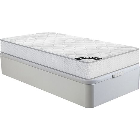 Set 90 x 190 cm Rete contenitore Bianco + Materasso molle insacchettate sp. 20 cm - SONGE di YSMÉE
