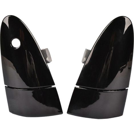 poignées de porte extérieures noires (gauche et droite) pour Honda CRZ CR-Z 2011-2015
