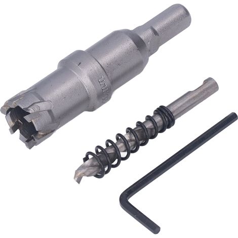 Scie cloche à dents en carbure de tungstène, foret industriel pour métaux épais, 20 mm (1/5)