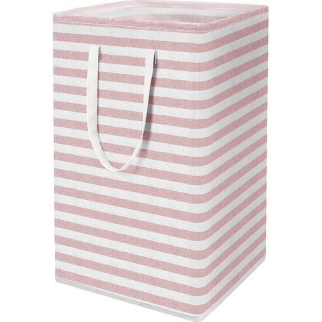 Cesto de ropa, cesto de ropa plegable grande de 75 L con asas, cesto de ropa independiente resistente al agua, cesta de almacenamiento, bolsas de almacenamiento para ropa y juguetes, 24,4" (1/5)