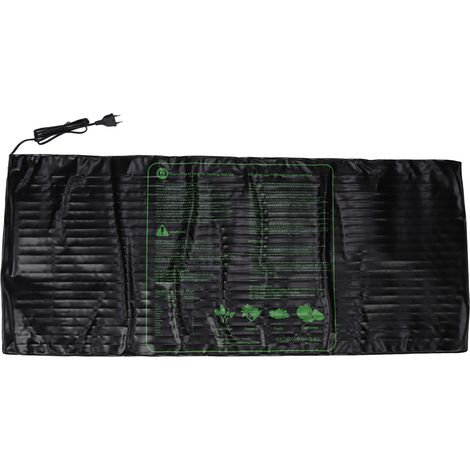 Tapis chauffant étanche pour semis, professionnel et flexible, pour la germination des graines de plantes, idéal pour le jardinage (prise UE 220-240 V). (1/5)
