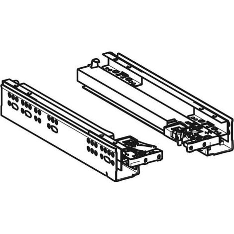 Ensemble de rails de sortie pour tiroir L:30cm, Alto Slim