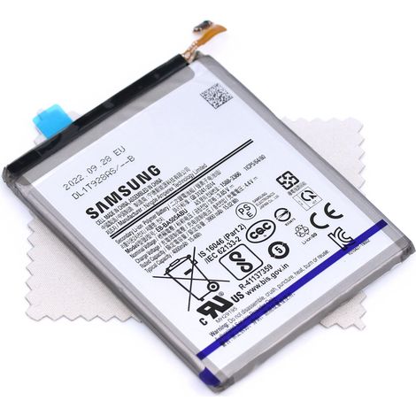 Batterie pour d'origine Samsung EB-BA505ABU pour Samsung Galaxy A50 (A505F), Galaxxy A30 (A305F), Galaxy A20 (A205F) avec Chiffo