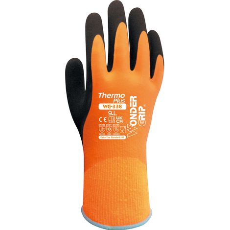 WONDER GRIP THERMO PLUS Gant rembourré imperméable WG-338 Latex 11/XXL
