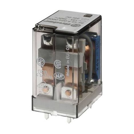 Finder 56.42.9.024.0000 Relais pour circuits imprimés 24 V/DC 12 A 2 inverseurs (RT) 1 pc(s) (1/2)