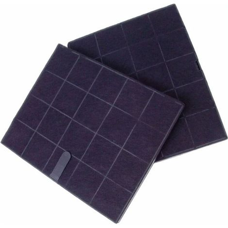 Ersatzteil - SOS Accessoire Lot de 2 filtres à charbon 238x190x10mm pour Hotte AIRFORCE FCHFL -  - AIRFORCE