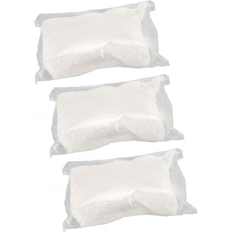 Lot de 3 pots de mastic d'étanchéité pour conduits (30 g), résistant à l'eau, blanc et malléable, pour réparer les raccords de tuyaux, les trous dans les murs et les conduits de climatisation. (1/5)