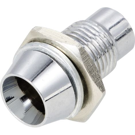TRU COMPONENTS TC-11464060  LED-Fassung  Metall, Nylon PA 6.6 Passend für (LEDs) LED 5 mm Schraubbef