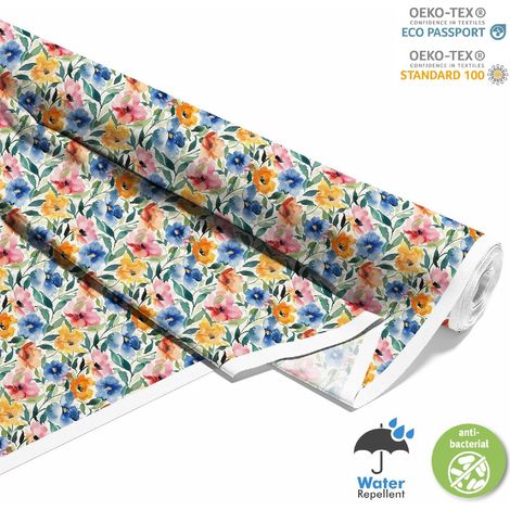 TESSUTI DECORATIVI PER ESTERNI OXFORD - Motivo Fiori I DX5537 (1/5)