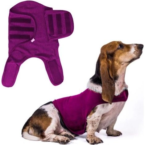 Veste anti-anxiété pour chien, chemise respirante pour chien, gilet anti-anxiété pour chien, gilet anti-anxiété pour chiot (rose (1/5)