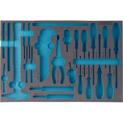 2-Komponenten Weichschaumeinlage 163-120L L x B: 519 mm x 342 mm (1/3)