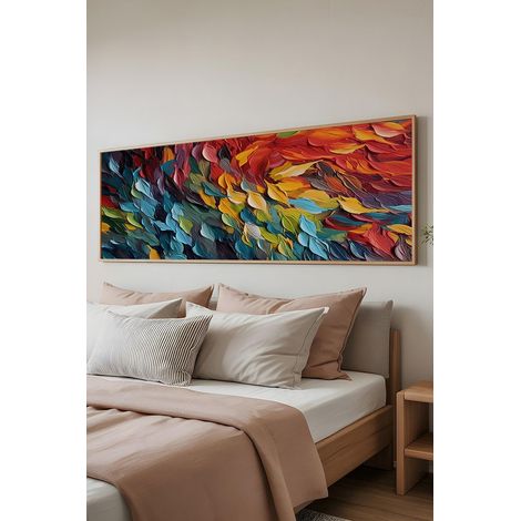 Arte de pared de MDF con marco Painting Multicolor (1/5)
