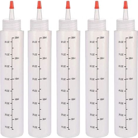 Bouteilles souples pour sauces, petites bouteilles souples avec embout pour un dosage précis, bouteilles en plastique pour la cuisine-AquaForge