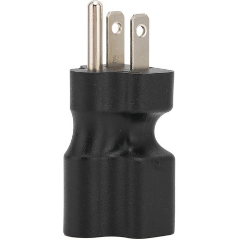 Adaptateur de lame JORINDO haute température ignifugé de sécurité Nema 5‑15P vers adaptateur de prise Nema 5‑15 / 20R (US 125V) (1/5)
