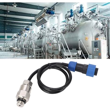 Transmetteur de pression M141,5, capteur de pression 0,5 V - 4,5 V, haute précision 2 MPa, type universel pour les pressions d'eau, d'air, d'huile et hydrauliques. (1/5)