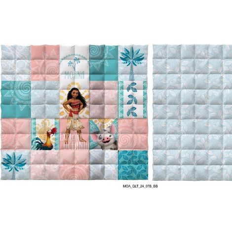 Vaiana Decke 140x200 cm, 100% Polyester Bett-Decke für Kinderzimmer