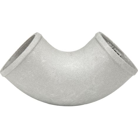 Tuyau coudé d'admission Turbo, 2,25 pouces de diamètre extérieur, en fonte d'aluminium, refroidisseur intermédiaire à 90 degrés, Tube à courbure serré pour voitures