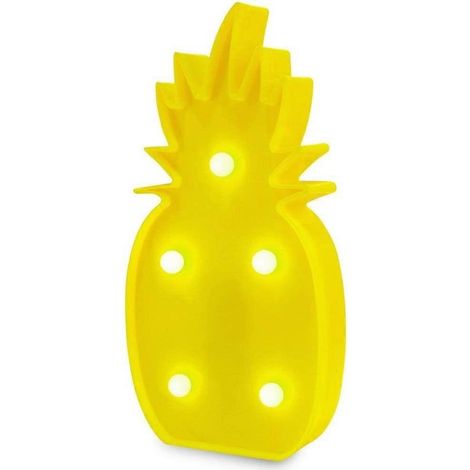 Lampe ananas décorative, lampe de chevet LED mignonne en forme d'ananas, idéale pour décorer une chambre ou un mur. (1/5)