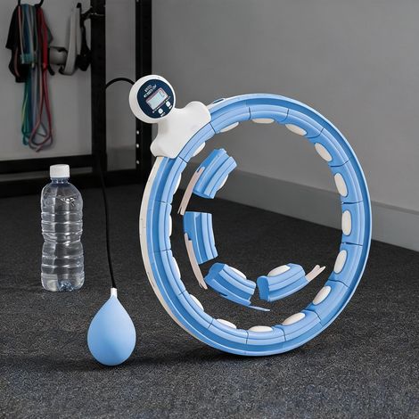Cercles de hula hoop lestés pour adulte avec compteur digital (1/5)