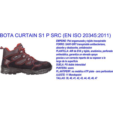 COFRA Stivale a Tenda N°40S1 P SRCPUNT Acciaio con Soletta 22300-001