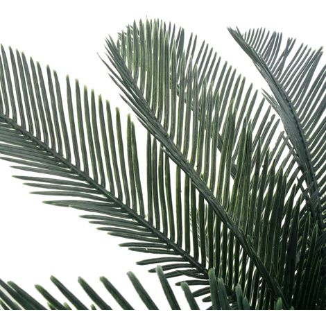 Plante artificielle avec pot Palmier Cycas Vert 125 cm (1/2)
