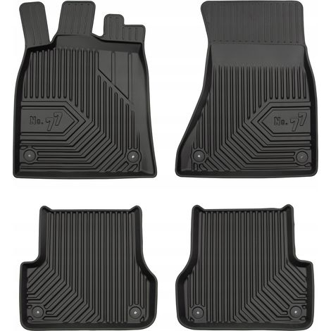 TAPIS DE SOL EN CAOUTCHOUC AUDI A7 C7 Sportback 2010-2018 CUVETTE 77 (1/5)