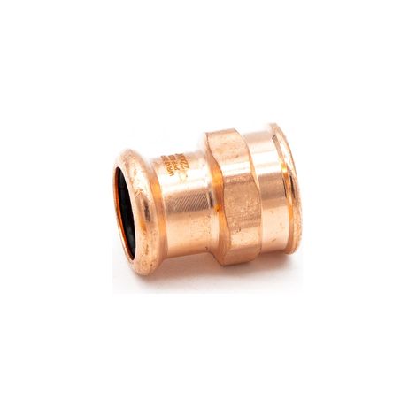 PrimaPress 22x3/4" Copper Press Fitting Coupler - WRAS Approved (1/3)