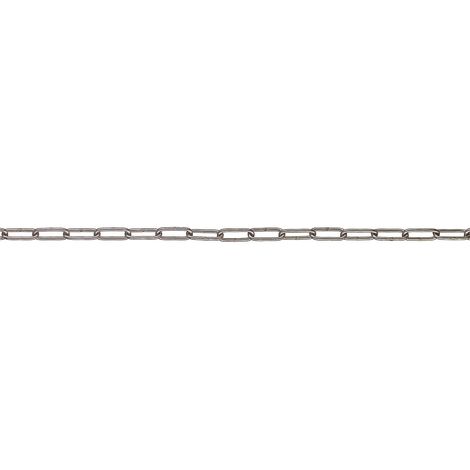 Moravia Chaîne en acier inoxydable A2 6 mm M-Edel 10 pièces